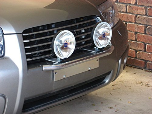 Willpower 23 inch Silver Universal License Plate Mounting Bracket Tube Clamp Roof Roll Cage Holder for LED HID Light bar - Image 6